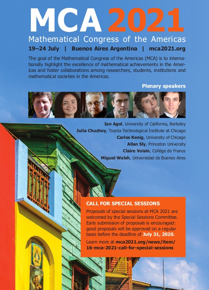 Mathematical Congress of Americas Poster