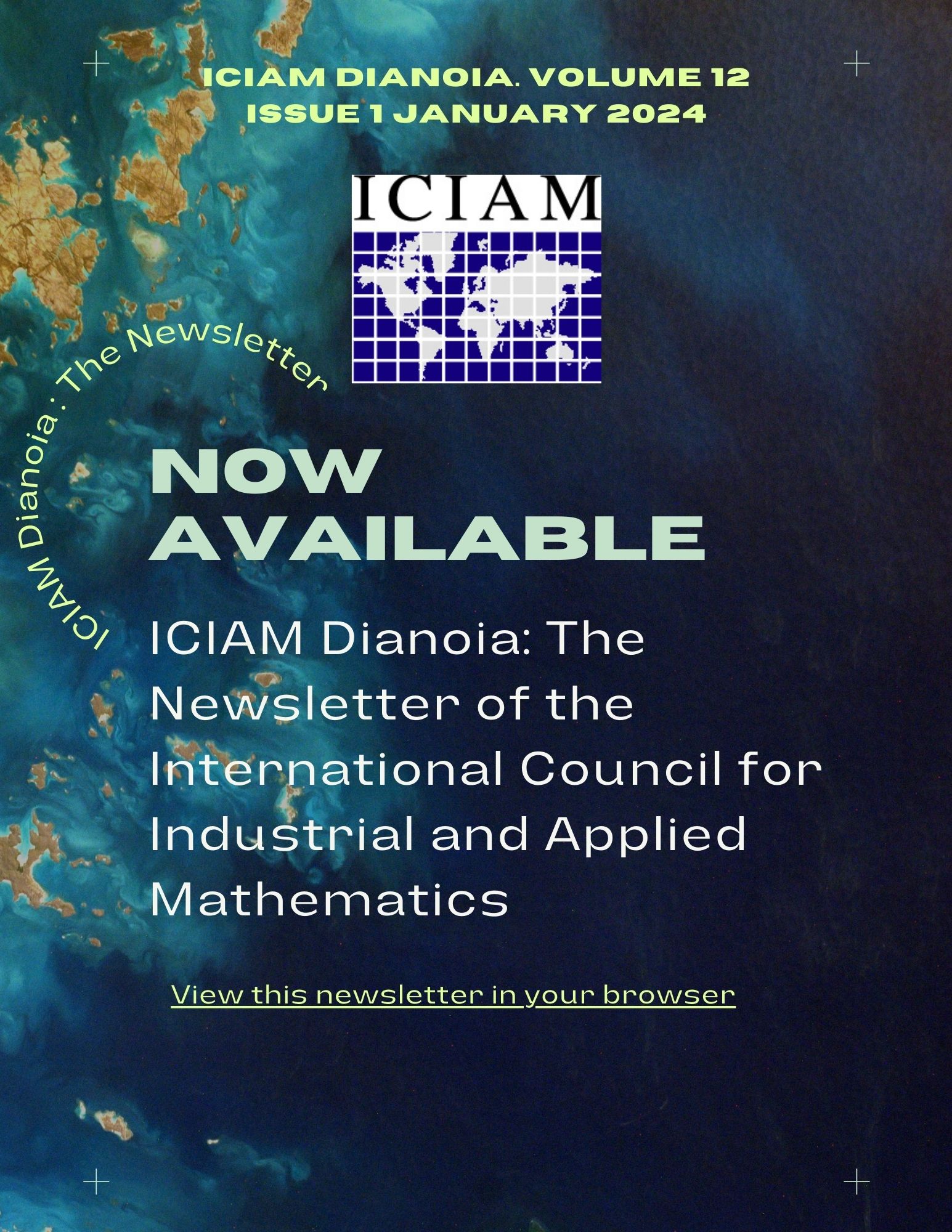 ICIAM Dianoia – Issue 1 January 2024 – CMS Notes