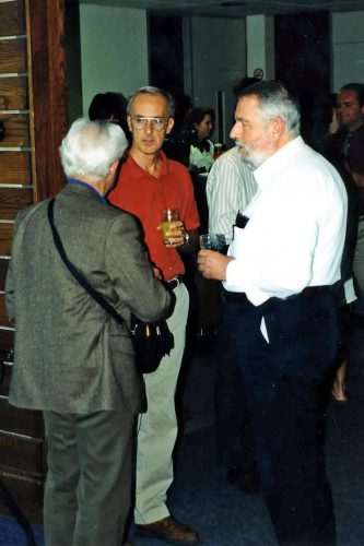 Richard, Andrew Bremner and John Selfridge at CNTA-VI, Winnipeg, 2006